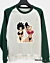 Cartoon Keflahentai Sweatshirt mit Raglanärmel