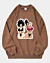 Cartoon Keflahentai Sweatshirt in Übergröße