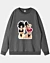 Cartoon Keflahentai Drop Shoulder Sweatshirt