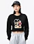 Cartoon Keflahentai Sweatshirt mit Kragen