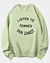 Listen To Townes Van Zandt Classic Fleece Sweatshirt