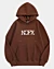 Nofx Logo - Sudadera con capucha de forro polar de gran tamaño