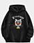 Funny Purrost Cat - Drop Shoulder Fleece Hoodie