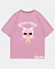 Divertido Purrost Cat - Ice Cotton Oversized T-Shirt