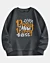 Christian Pray More Worry Less Drop Shoulder Fleece Sweatshirt