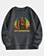 Retro Sasquatch Bigfoot Abenteuer - Drop Shoulder Fleece Sweatshirt