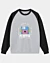 Retro Streetwear Save Me I'm Uibes Raglan Sleeve Sweatshirt