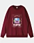 Retro Streetwear Save Me I'm Uibes Drop Shoulder Sweatshirt