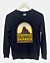 Shiprock New Mexico Retro Emblem Art Vintage Classic Sweatshirt