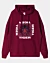 Square Tiger Face Drop Shoulder Hoodie