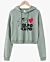 Stupid Cupid Cropped Hoodie