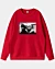 The Velvet Underground Nico And Lou Reed Postcar Drop Shoulder Sweatshirt