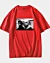 The Velvet Underground Nico And Lou Reed Postcar Oversized Drop Shoulder T-Shirt
