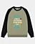 This Is What An Awesome Teacher Looks Like Raglan Sleeve Sweatshirt