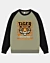 Tiger Keep Strong Raglan Sleeve Sweatshirt