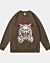 Wolf Playing Game Pellet Fleece Sweatshirt