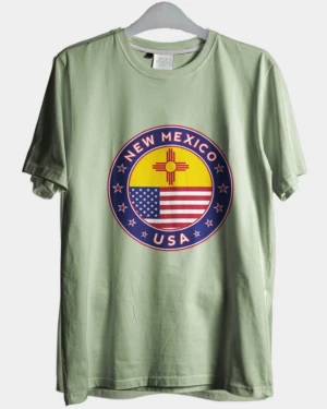 Camiseta New Mexico USA Emblem Ice Cotton