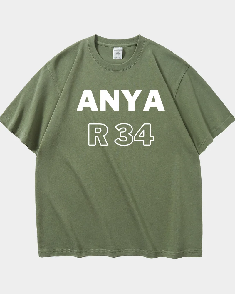 Anya Forger R34 Heavyweight Oversized T-Shirt