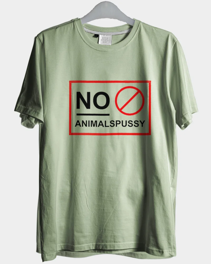 No Animalspussy Ice Cotton T-Shirt